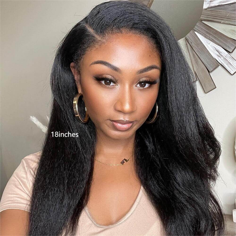 Hyperrealism Kinky Edges Full Lace Ventilated Wig