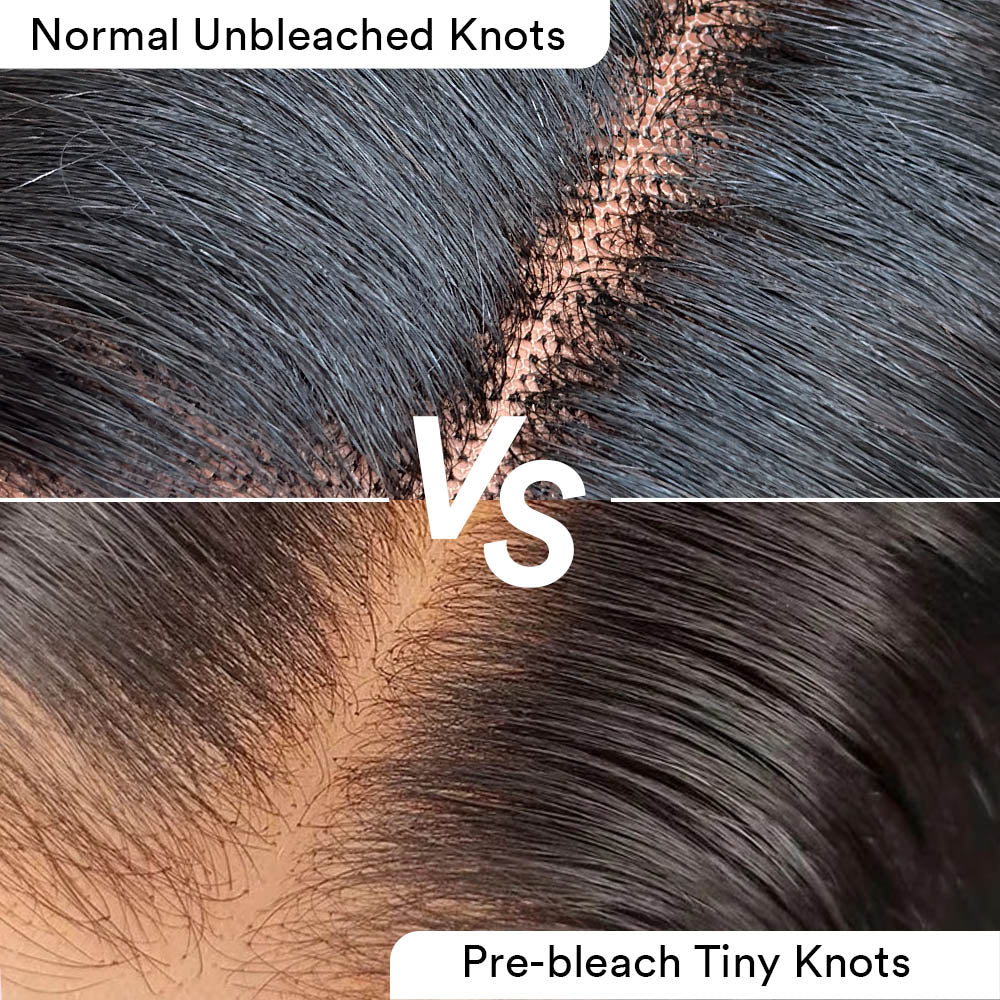 13x6 Lace Front Asymmetry Shaved Side Layered Cut Bob Wig