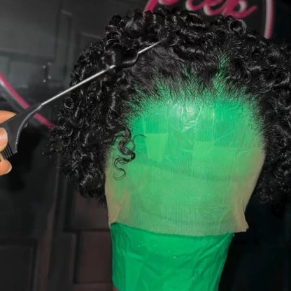 Afro Kinky Hair Full Lace Wig
