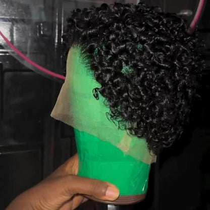 Afro Kinky Hair Full Lace Wig