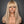 P10/613 Blonde Highlight Straight Glueless Human Hair Wig With Bangs