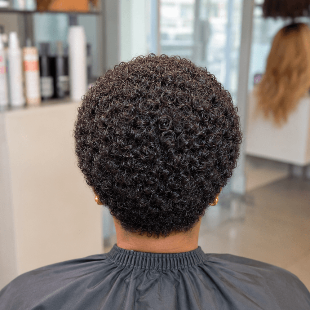Wear & Go Short Curly Pixie 13×4 Lace Front Wig for Summer