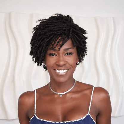 Beiginner Friendly Twisted Dread Pixie Wig with Drawstring