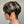 Coracrown Natural Realistic Glueless Pixie Cut Wig with Bangs