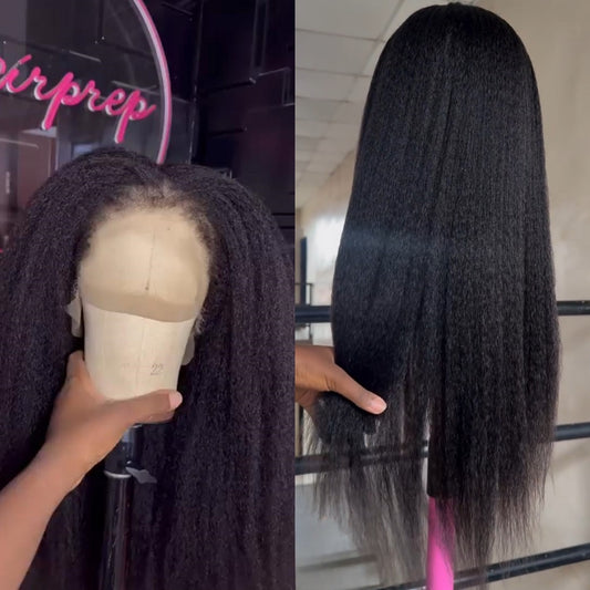 Hyperrealism Kinky Edges Full Lace Ventilated Wig