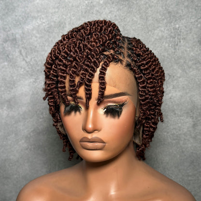 Full Lace Twist-out Afro Locs Wig With Secure Invisi Drawstring
