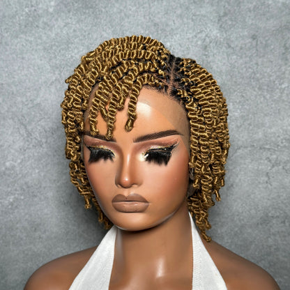 Full Lace Twist-out Afro Locs Wig With Secure Invisi Drawstring