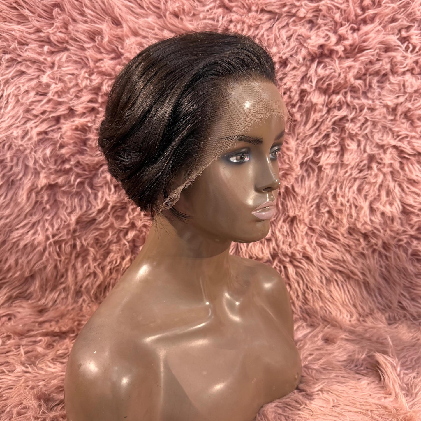 Short Pixie Cut 100% Human Hair 13x4 Lace Frontal Wig