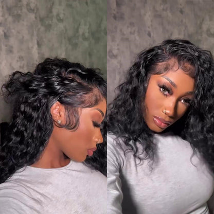 Realistic Hairline Water Wave 13x4 Lace Frontal Wig