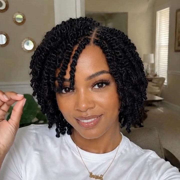 Full Lace Twist-out Afro Locs Wig With Secure Invisi Drawstring