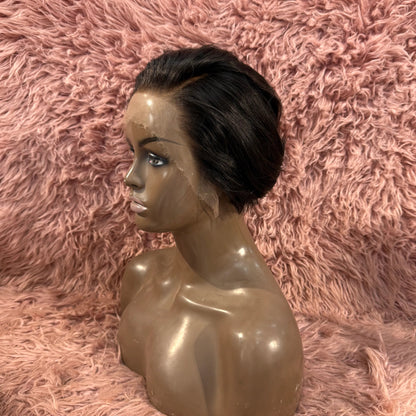 Short Pixie Cut 100% Human Hair 13x4 Lace Frontal Wig