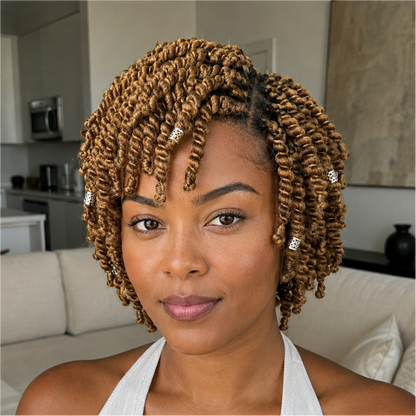 Full Lace Twist-out Afro Locs Wig With Secure Invisi Drawstring