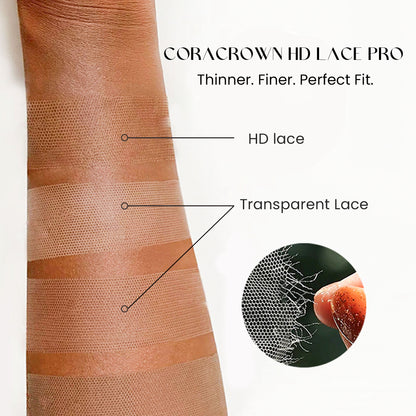 Chic Ash Blonde Highlights 7×5 HD Lace Closure Bob Wig 100% Human Hair