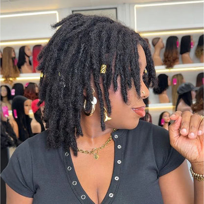 Full Lace Locs Wig With Invisi Drawstring