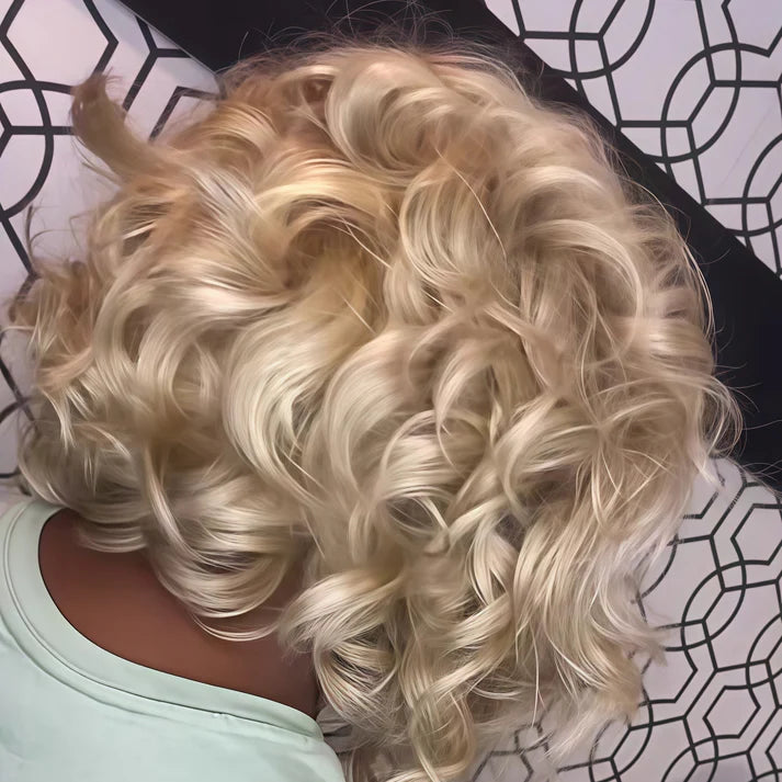 613 Blonde Highlight Loose Wave 5×5 Lace Closure Wig