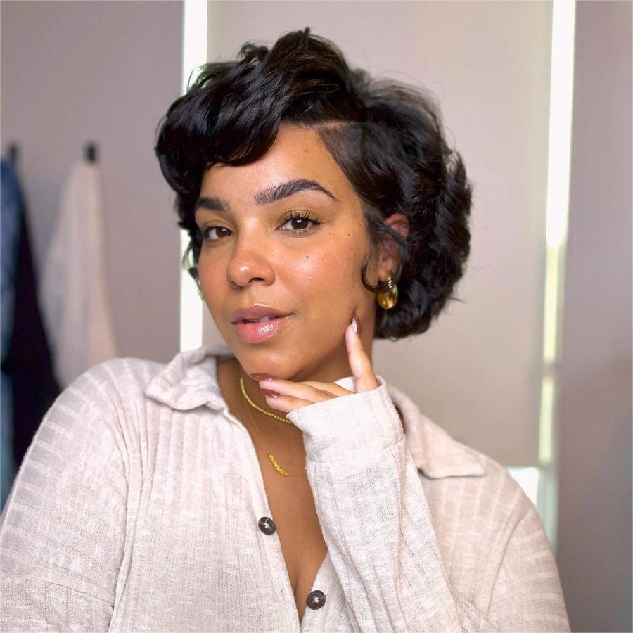 Body Wave Realistic Lace Glueless Side Parted Bob Wig